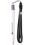 BIC 4 Color W/ Lanyard 4CL
