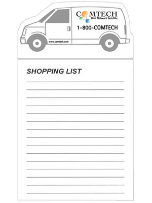 BIC Magnets With 50 Sheet Notepads MGSSNP