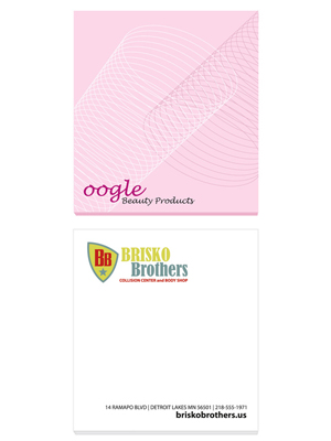 BIC Ecolutions 2 3/4x3 Adhesive Notepads 50 Sheets P2M3A50ECO